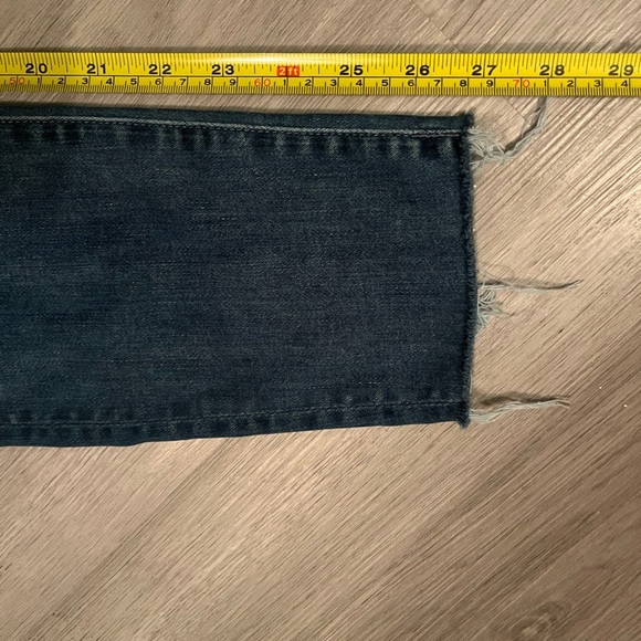 MOTHER The Looker Ankle Fray Jeans - Picture 5 of 7